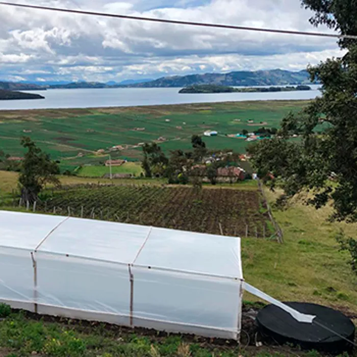 Adaptación al cambio climático con cosecha de agua en el lago más grande de Colombia