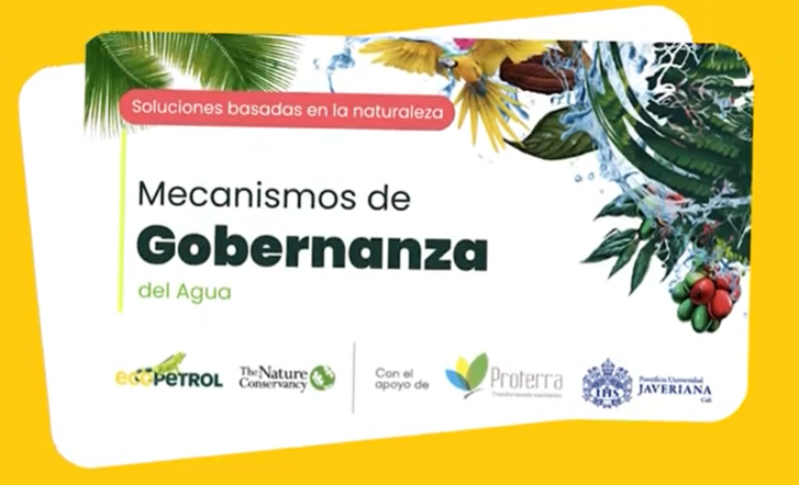 Mecanismos de gobernanza del agua