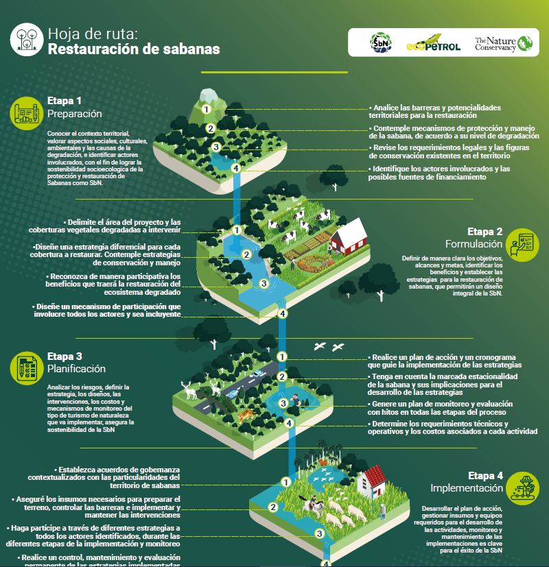 Protección y restauración de ecosistemas de sabanas